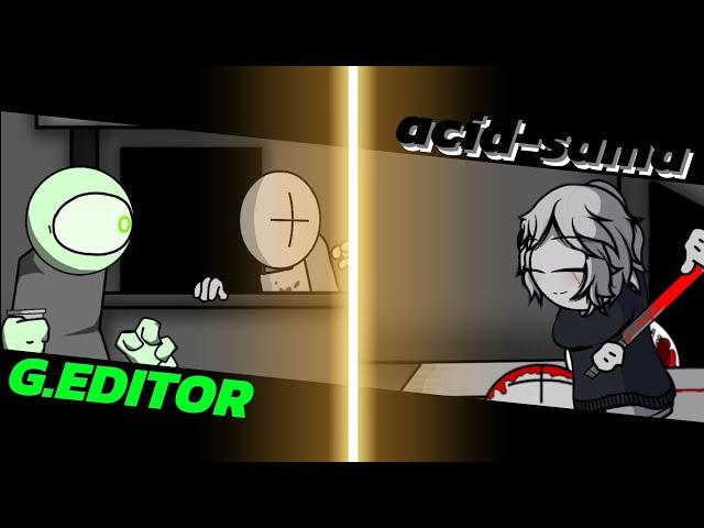 G.EDITOR meet acid-sama | dc2 animation