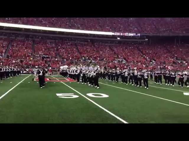 Ohio State band plays "Tech Triumph" before Virginia Tech vs. Ohio State