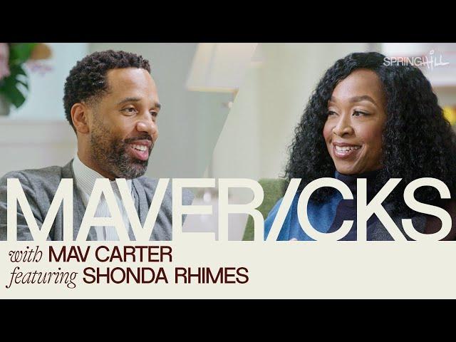 Shonda Rhimes is The "Most at Peace, Calmest + Happiest" When Writing | Mavericks with Mav Carter