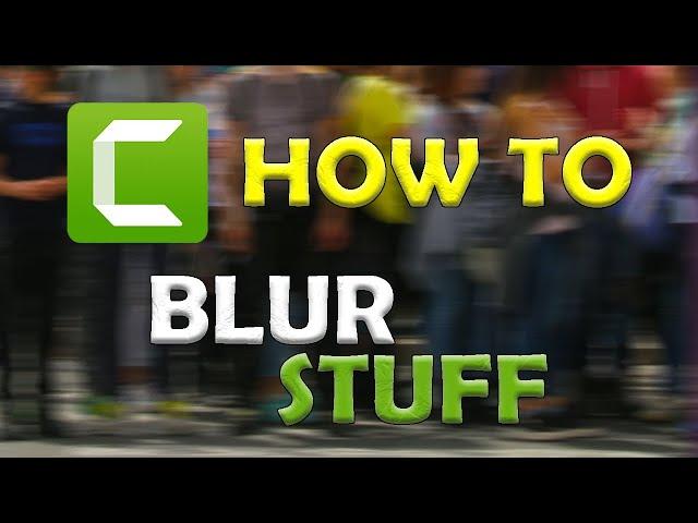 Camtasia Studio 10: How to Blur Sensitive Information