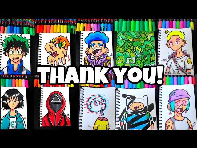 NashVibes - My Satisfying Art Compilation! (Thank You for 1 Million!)