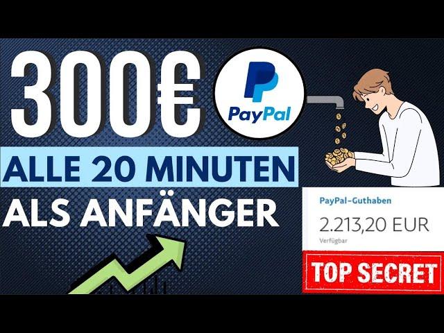 300€ in 20 Minuten als AnfängerSchnell & Einfach Online Geld verdienen 2024