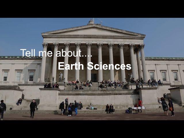 Tell me about Earth Sciences