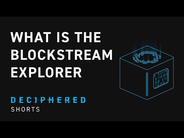 What Is the Blockstream Explorer?