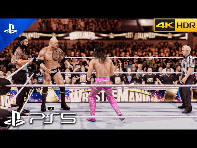 (PS5) WWE 2K24 - THIS GAME IS FUN | Realistic ULTRA Graphics Gameplay [4K 60FPS HDR ]