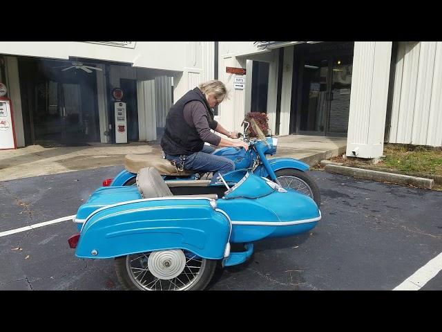 1968 IZH Planeta Motorcycle with Saturn Sidecar - December 2017