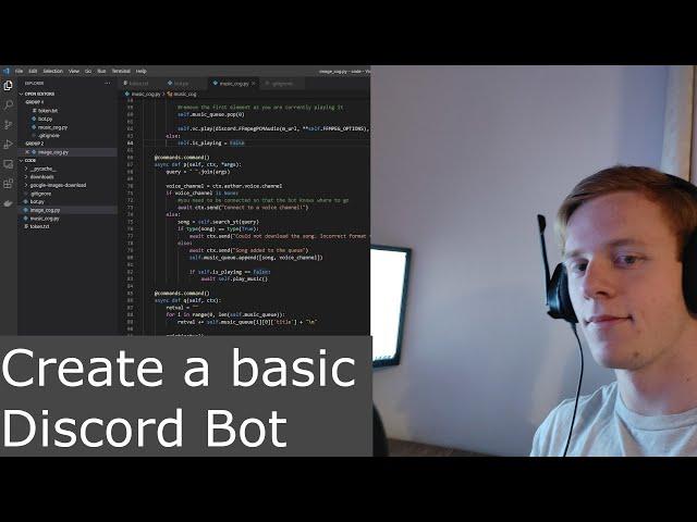 Create a discord bot in python