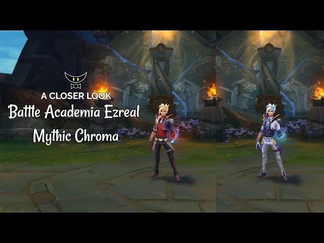 Battle Academia Ezreal Mythic Chroma