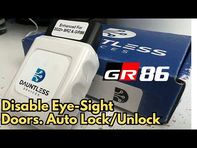 22+ GR86/BRZ. OBD Reader | Dauntless Devices