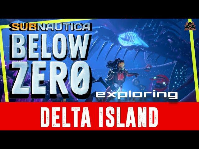 Subnautica Below Zero Finding and Exploring DELTA Station Island