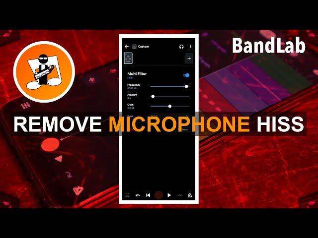 Bandlab. How to remove microphone hiss from your vocal tracks