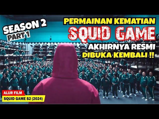 RATUSAN PEMAIN KEMBALI DI KUMPULKAN UNTUK BERMAIN GAME KEMATIAN | Alur Cerita Film SQUID GAME 2