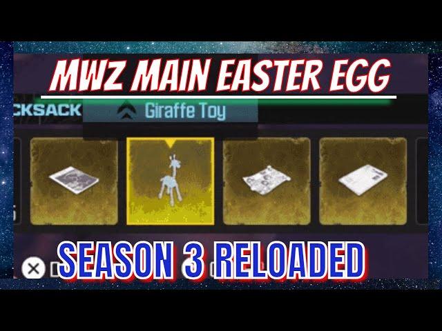 MWZ *MAIN EASTER EGG* Guide Season 3 *RELOADED*!! (New Schematics)