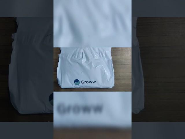 groww free t-shirt ,goodies #groww #investment #mutualfunds #growwapp #stockmarket #trendingshorts