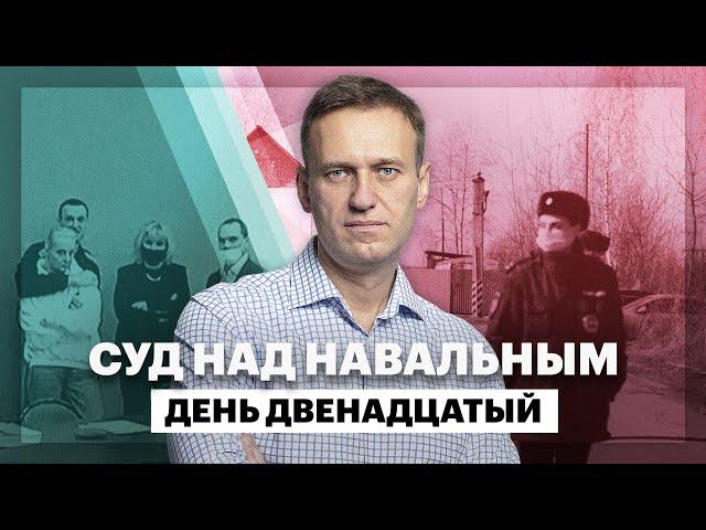 Суд над Навальным. День двенадцатый