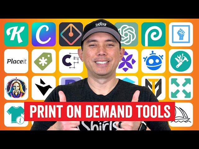 20 Online Apps to Grow Your Print on Demand Business