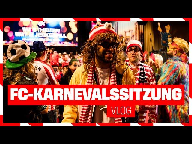  VLOG: Karnevalssitzung 2024  | Roter Teppich, Kostüme und Behind-the-Scenes | 1. FC Köln