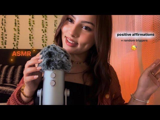 ASMR | Positive Affirmations & Random Triggers