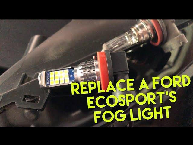 Ford Ecosport | How To Upgrade Fog Lights