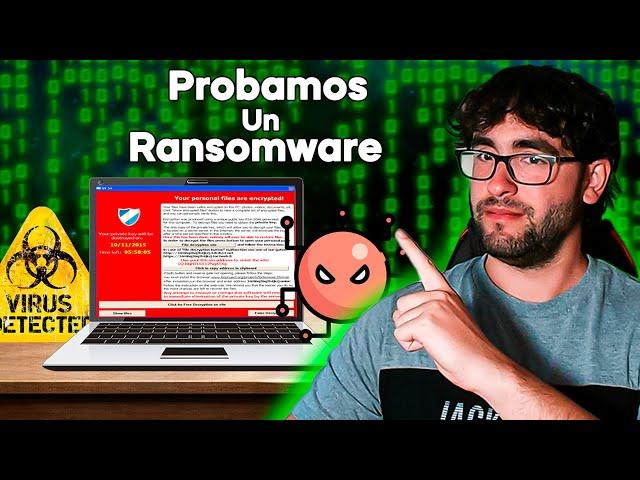  ¿QUÉ ES y cómo Funciona un RANSOMWARE? | Ejecuto un Ransomware en mi PC ️