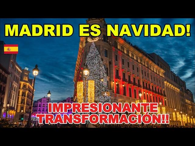 MADRID ES NAVIDAD - IMPRESIONANTE DECORACIÓN!!