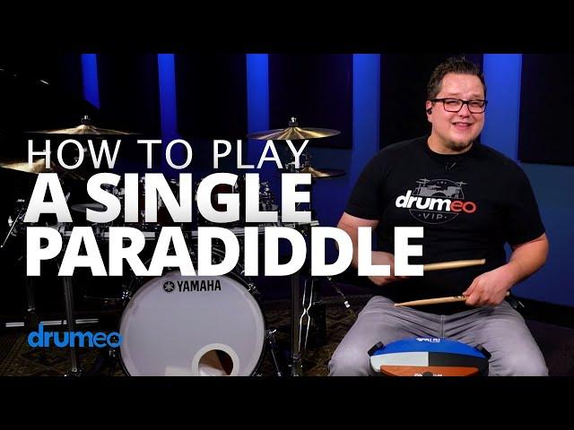 Single Paradiddle - Drum Rudiment Lesson (Drumeo)