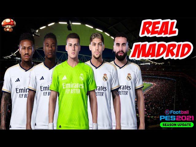 REAL MADRID 2024/25 | FACEPACK |PES 2021