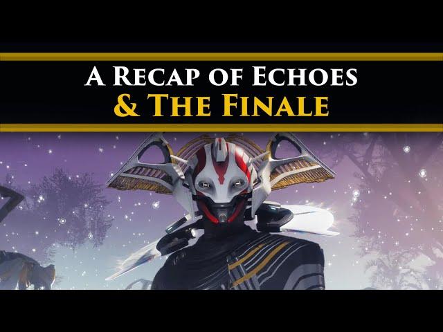 Destiny 2 Lore - The Echoes Finale, The Morale Question & my thoughts on the story.