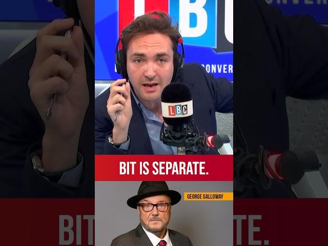 George Galloway ends interview after being asked about controversial comments