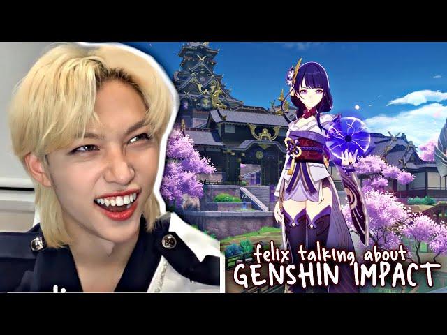 Felix's obsession with Genshin Impact | Stray kids memes & funny moments