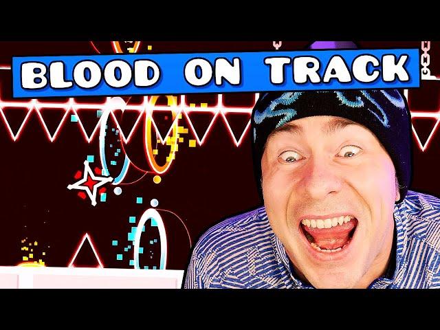 I beat BLOOD ON TRACK, the newest most IMPOSSIBLE demon