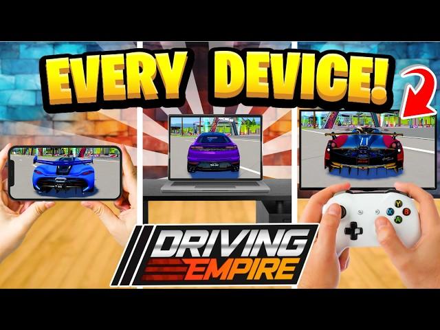 Playing Driving Empire On EVERY Device!