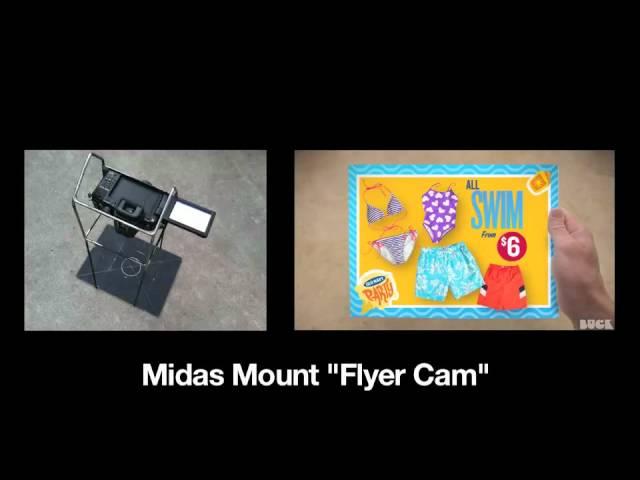 DSLR Flyer Cam from Midas Mount