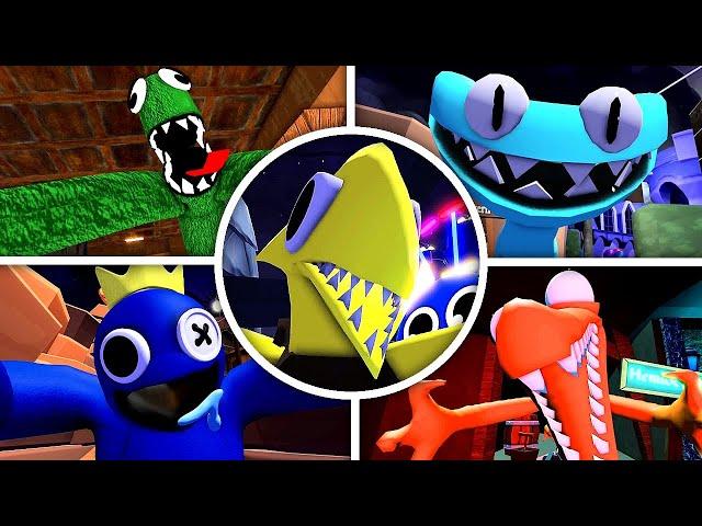 Rainbow Friends: Chapter 1 & 2 - All Jumpscares