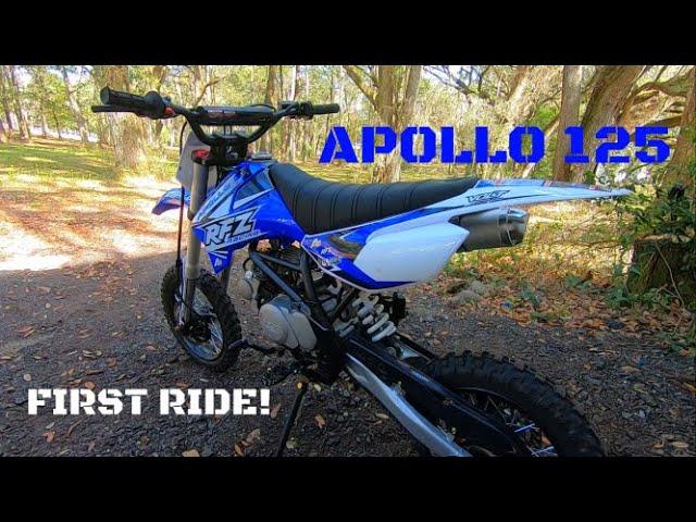 APOLLO 125 RFZ CHINESE DIRT BIKE FIRST IMPRESSION RIDE!