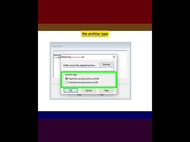 How to Use Winrar to Fix Corrupted RAR and ZIP Archives