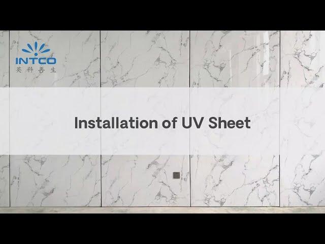 How to Install UV Marble Sheets on Walls - PVC Marble Sheet Installation - Tutorial by Intco Decor