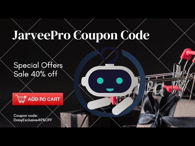 Coupon Code || How to Get 40% off of JarveePro