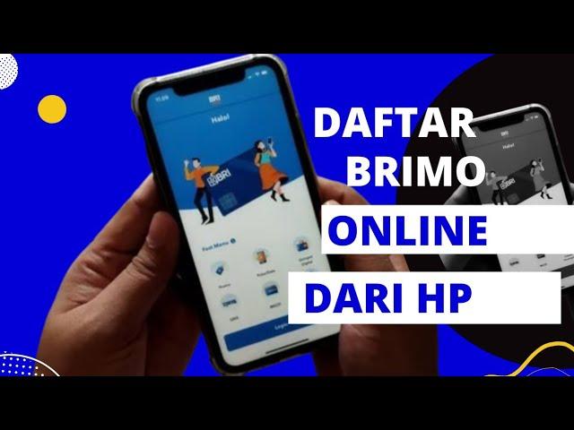 Cara Daftar Brimo dari Hp Tanpa ke Bank