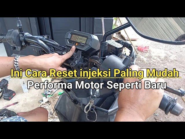 Cara Reset injeksi motor Beat Fi, Beat street,Scoopy,Vario reset manual