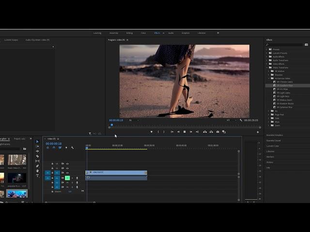 VR Gradient Wipe Transition In Premiere Pro