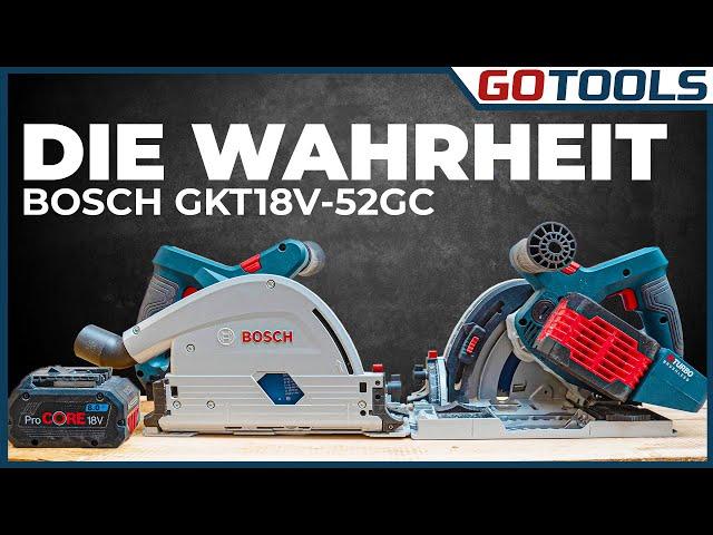 Was stimmt den nun? TOP oder FLOP? REVIEW der Bosch Akku-Tauchsäge GKT 18V-52 GC | inkl. Verlosung