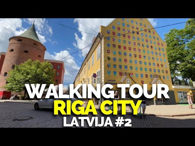 ‍️Walking Riga City Latvija Old City Tourist Pedia