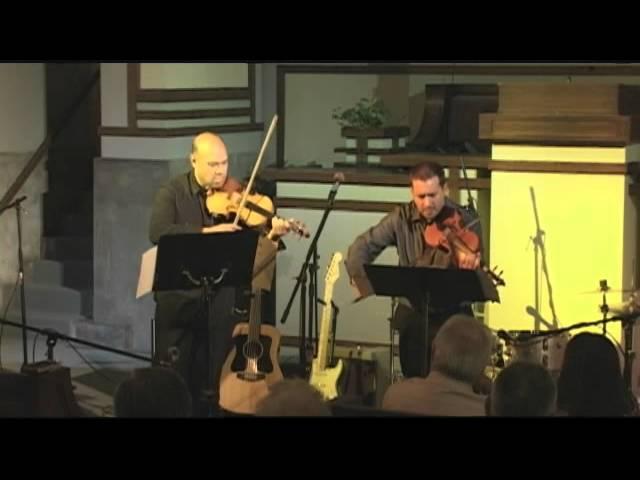 Chris Nemeth and Jeremy Gershfeld perform at the 2012 Unity Temple Spring Music Festival