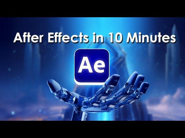 Learn After Effects in 10 Minutes! Beginner Tutorial In Hindi