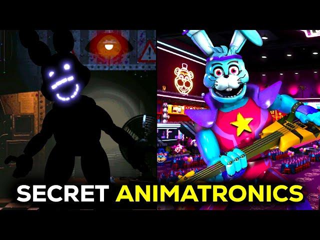 Top 10 SECRET Animatronics In FNAF!