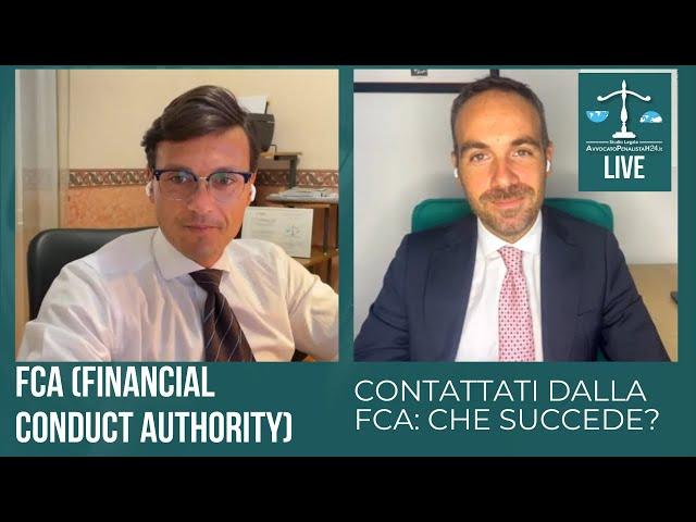 Contattati dalla FCA (Financial Conduct Authority). Cosa succede? ️ Avvocato truffe online