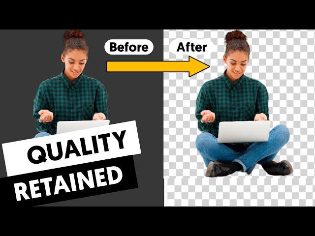 HOW TO Remove background from photos professionally (Image Quality Retention) #backgroundremoval