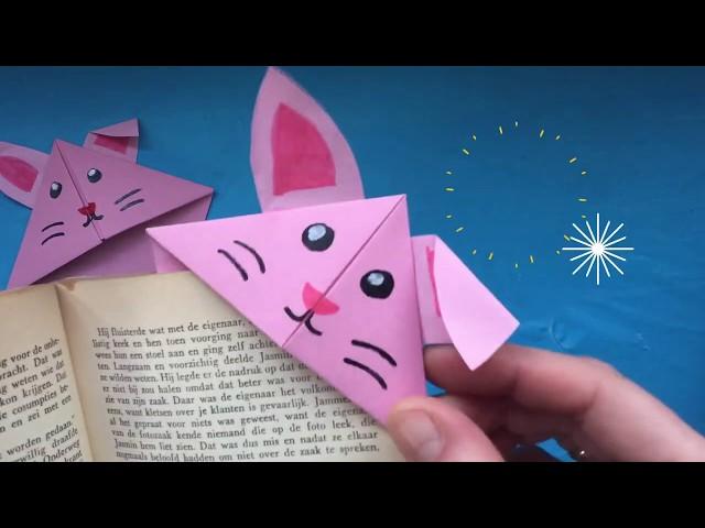  DIY: HOW TO MAKE A BOOKMARK? (EASY!)   CRAFTS WITH PAPER  ORIGAMI EASY