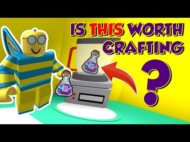 Is this NEW Purple Potion Really Worth Crafting? (Bee Swarm Simulator)